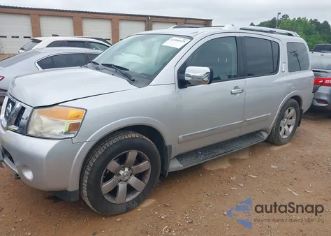 2014 Nissan Armada Sl from USA, damaged, VIN 5N1BA0ND5EN609740